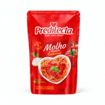 Supermercados Pague Menos Molho de tomate predilecta tradicional 300g oferta