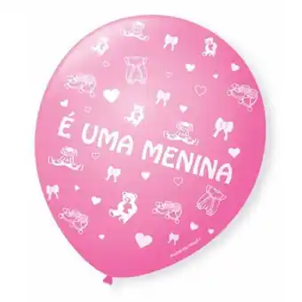 São Roque Supermercados Balão são roque chá de bebê rosa 25un oferta