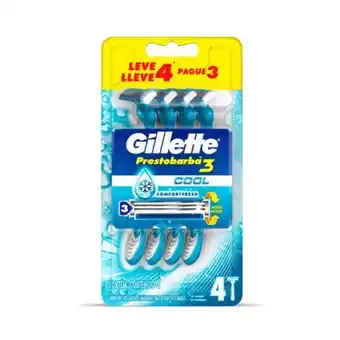 Verona Supermercados Aparelho de barbear descartável gillette prestobarba3 cool oferta 4un oferta