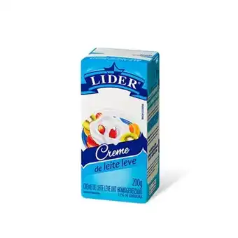 Creme de leite lider 200g