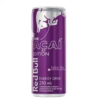 Energético red bull energy drink açaí 250ml