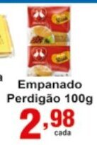 Rossi Supermercado Empanado Perdigao 100g oferta
