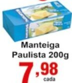 Rossi Supermercado Manteiga Paulista 200g oferta