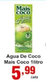 Rossi Supermercado Agua de Coco Mais Coco 1L oferta