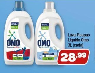 Costazul Supermercados Lava-roupas líquido omo 3l oferta