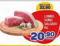 Lombo suíno salgado kg