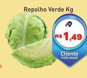 Tonin Superatacado Repolho verde kg oferta