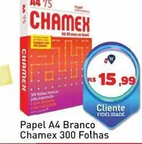 Tonin Superatacado Papel a4 branco chamex oferta