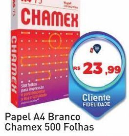 Tonin Superatacado Papel a4 branco chamex 500 folhas oferta