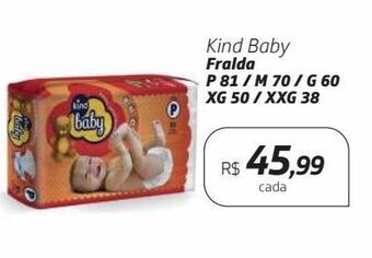 Drogal Kind baby fralda p 81 / m 70 / g 60 xg 50 / xxg 38 oferta