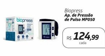 Biopress ap. de pressão de pulso mp050