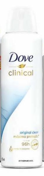 Drogal Desodorante dove clinical fem/men aerosol 150ml oferta