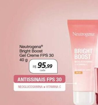 Drogal Neutrogena bright boost gel creme fps 30 40g oferta
