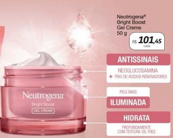 Drogal Neutrogena bright boost gel creme 50g oferta