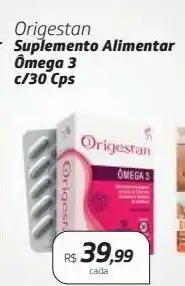 Drogal Origestan suplemento alimentar ômega 3 c/30 cps oferta