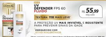 Drogal L'oréal uv defender fps 60 40g oferta