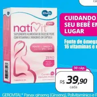 Drogal Nativit 30 caps oferta
