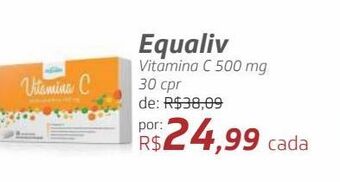 Equaliv vitamina c 500 mg 30 cpr