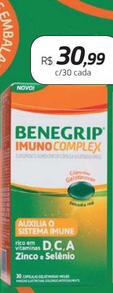 Drogal Benegrip imuno complex c /30 cada oferta