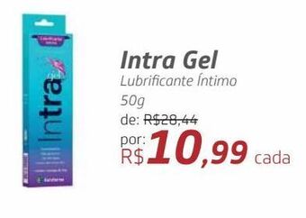 Drogal Intra gel lubrificante íntimo 50g oferta