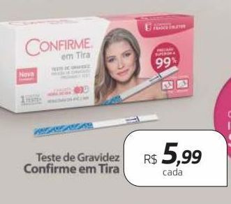 Drogal Teste de gravidez confirme em tira oferta