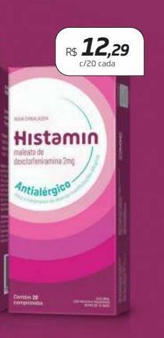 Drogal Histamin c/20 comp oferta