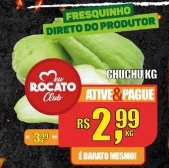 Rocato Supermercados Chuchu 1kg oferta