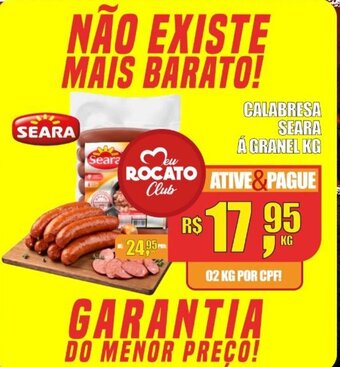 Calabresa Seara a granel 1kg