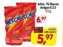 Cercadão Achoc. Po Nescau Actigen E 2.0 370g oferta