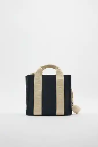 City bag de nylon com mensagem