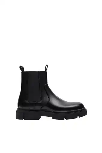 ZARA Bota chelsea com volume oferta