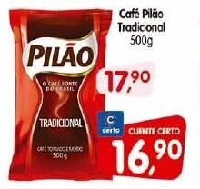 Cercadão Cafe Pilao Tradicional 500g oferta