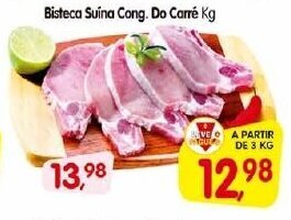 Bisteca Suina Cong. Do Carne 1kg
