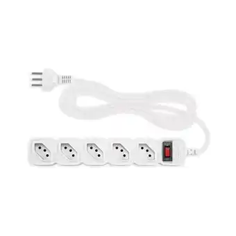 Fujioka Protetor eletrônico intelbras 5 tomadas - epe 205+ | branco oferta