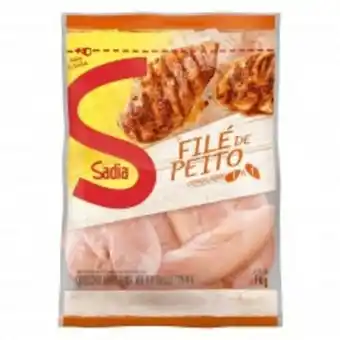 Supermercado Bernardão Filé de peito de frango sadia 1kg oferta