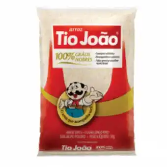 Supermercado Bernardão Arroz tio joão 5kg oferta