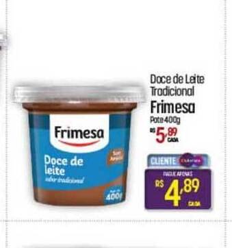 Muffato Doce De Leite Tradicional Frimesa 400g oferta