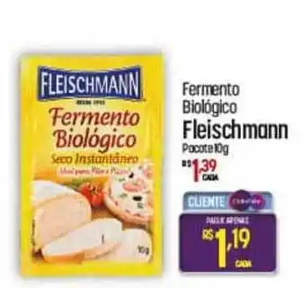 Muffato Fermento Biológico Fleischmann 10g oferta