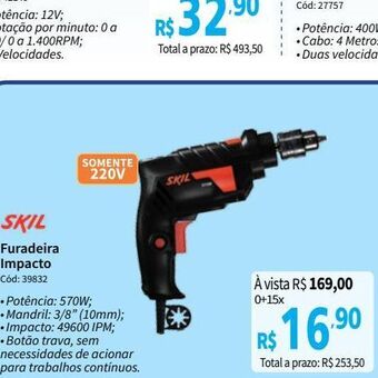 Deltasul Furadeira oferta