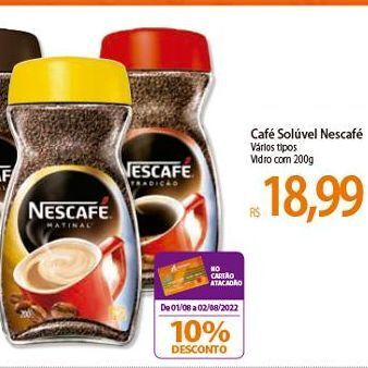 Atacadão Café solúvel nescafé oferta