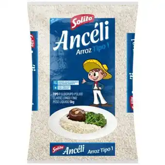 Santa Cruz Supermercados Arroz tipo 1 ancéli pacote 5kg oferta