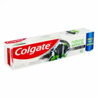 Rede Compras Creme dental colgate natural extracts carvão ativado 140g oferta