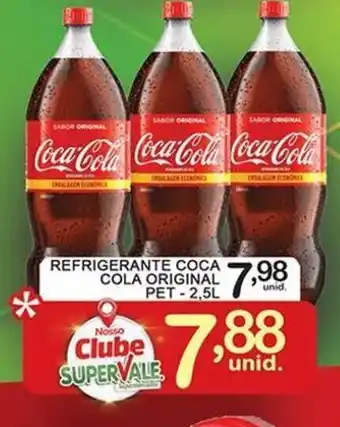 Refrigerante Coca Cola Original pet 2.5L