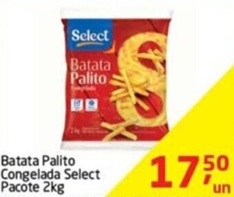 Tenda Atacado Batata palito Congelada Select pacote 2kg oferta