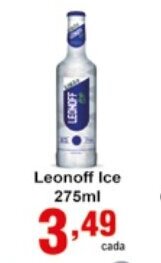 Rossi Supermercado Leonoff Ice 275ml oferta