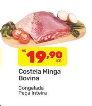 Supermercados Condor Costela Minga Bovina 1kg oferta