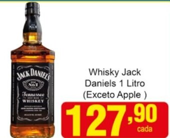 Rossi Supermercado Whisky Jack Daniel's 1L oferta