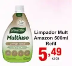 Limpador Mult Amazon 500ml Refil