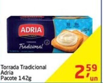 Torrada tradicional Adria pacote 142g