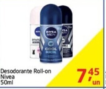 Tenda Atacado Desodorante Roll on Nivea 50ml oferta